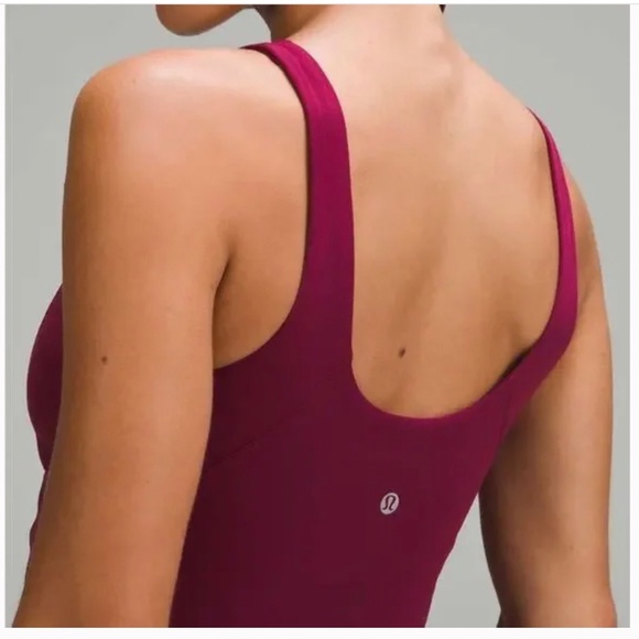 Lululemon Align™ Tank Top *Light Support, C/D Cup - Deep Luxe - Sz 10 - Picture 3 of 8